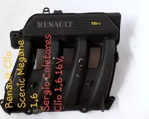 Coletor Admissão Scenic Clio Megane 1.6 16v