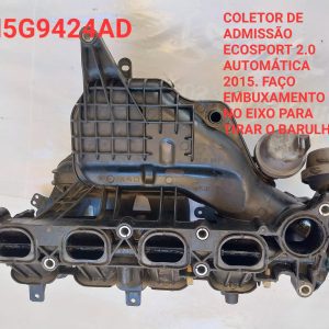 Coletor Admissão Ford Ecosport 2.0 Aut 2015 Essa Peça Serve no Focus 2.0 2011 em Diante