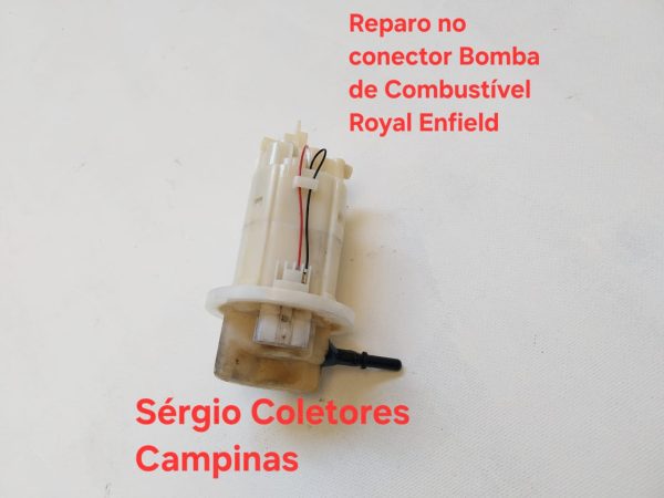 Reparo no Conector Bomba de Combustível Royal Enfield